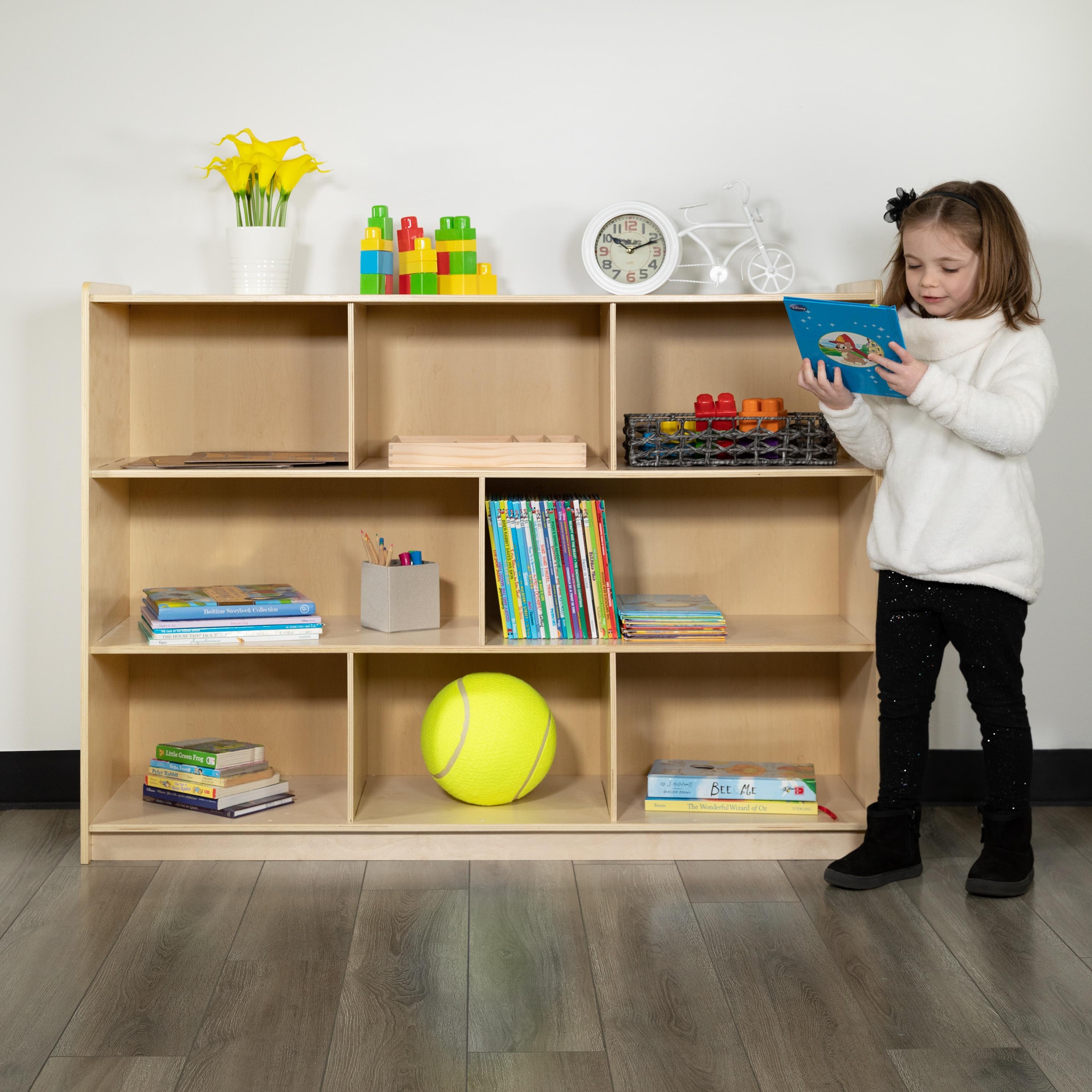 Haymitch Wooden School Classroom Storage Cabinet/Cubby for Commercial or Home Use