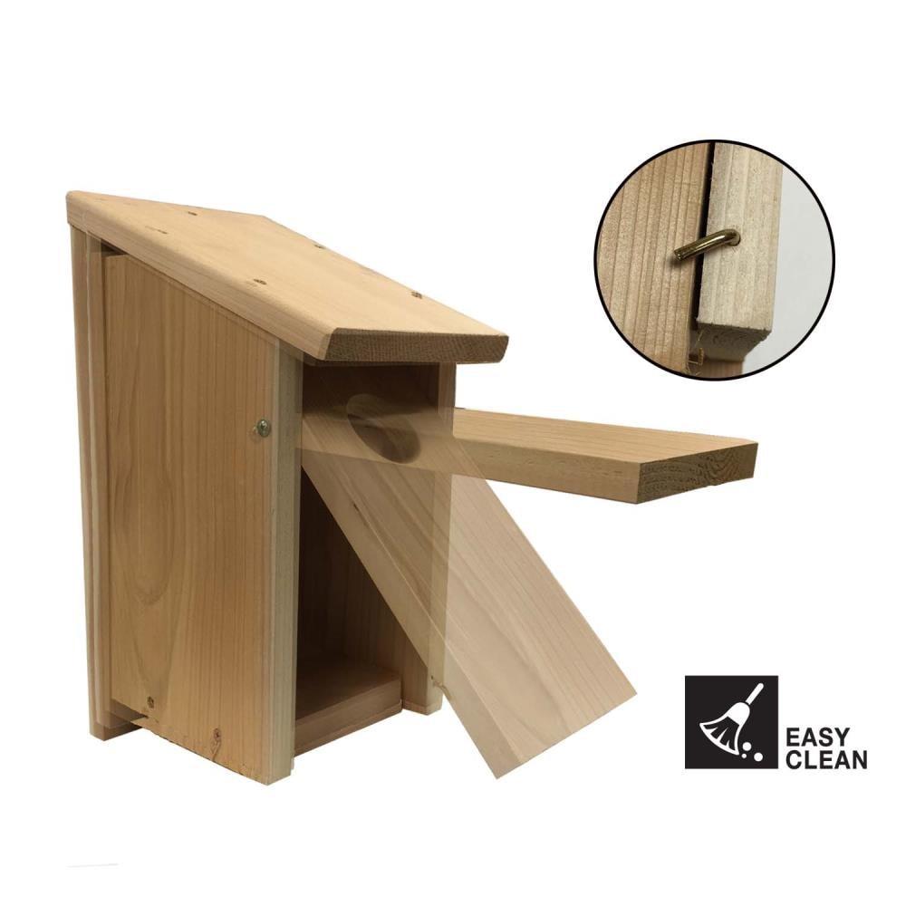 15'' H x 7'' W x 9.5'' D Wall Birdhouse