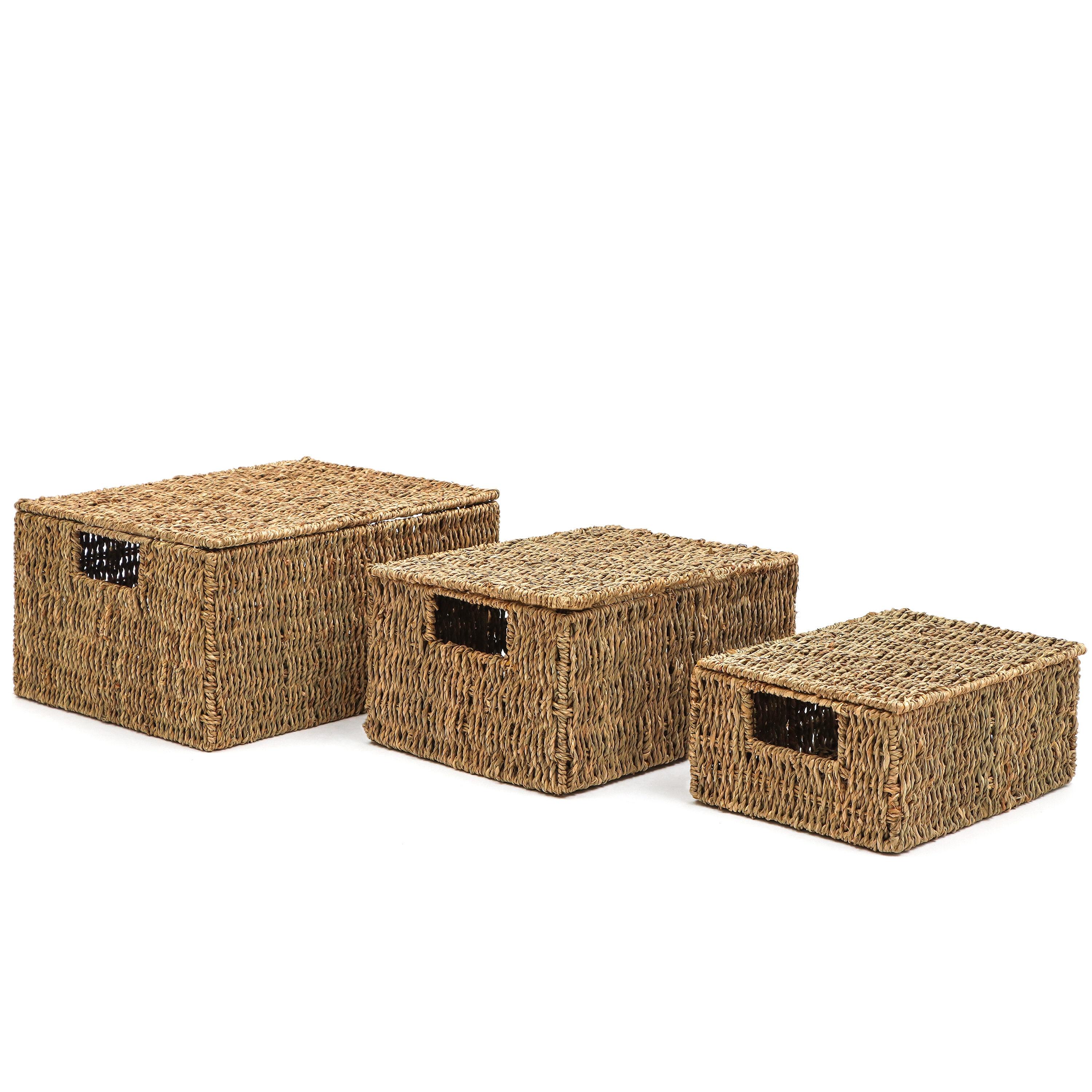 Highland Dunes Wicker Basket