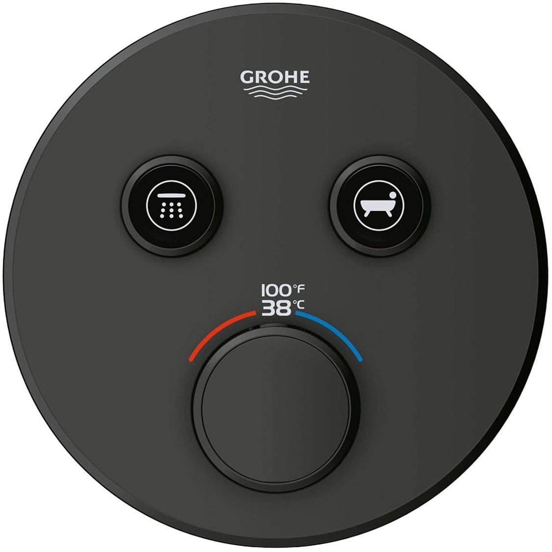 GROHE Grohtherm SmartControl Dual-Function Shower Thermostatic Valve Trim