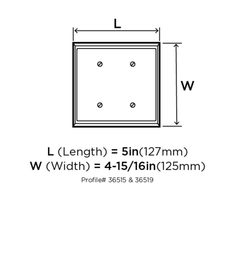 CKP Impressions 2 - Gang Rocker Standard Combination Wall Plate