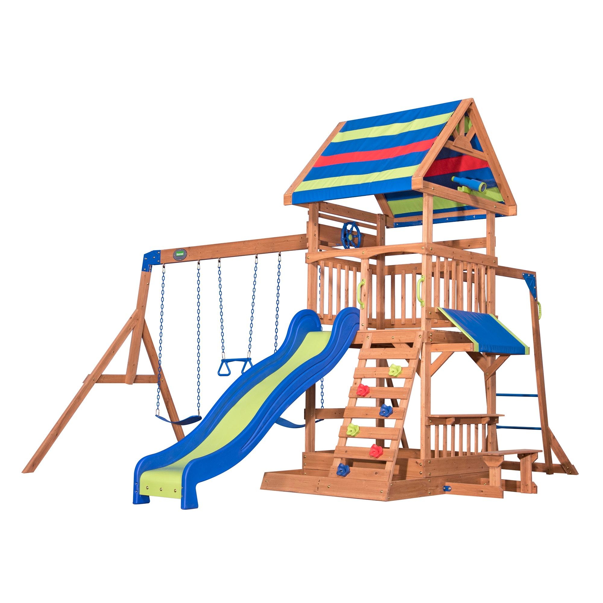 Backyard Discovery Beach Front Swing Set