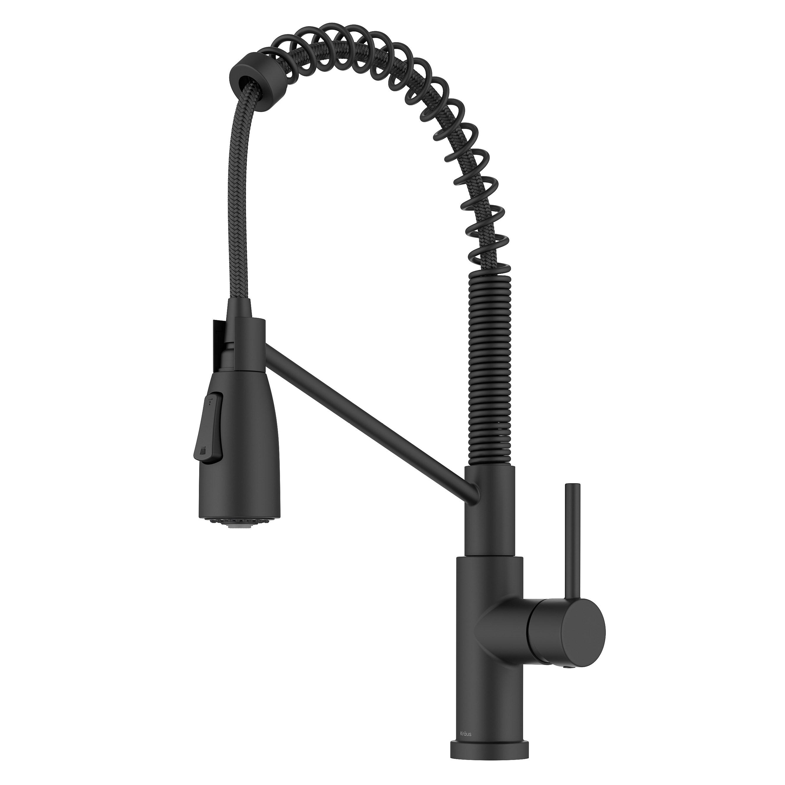 KRAUS Bolden Commercial Style 2-Function Single Handle Pull Down Kitchen Faucet