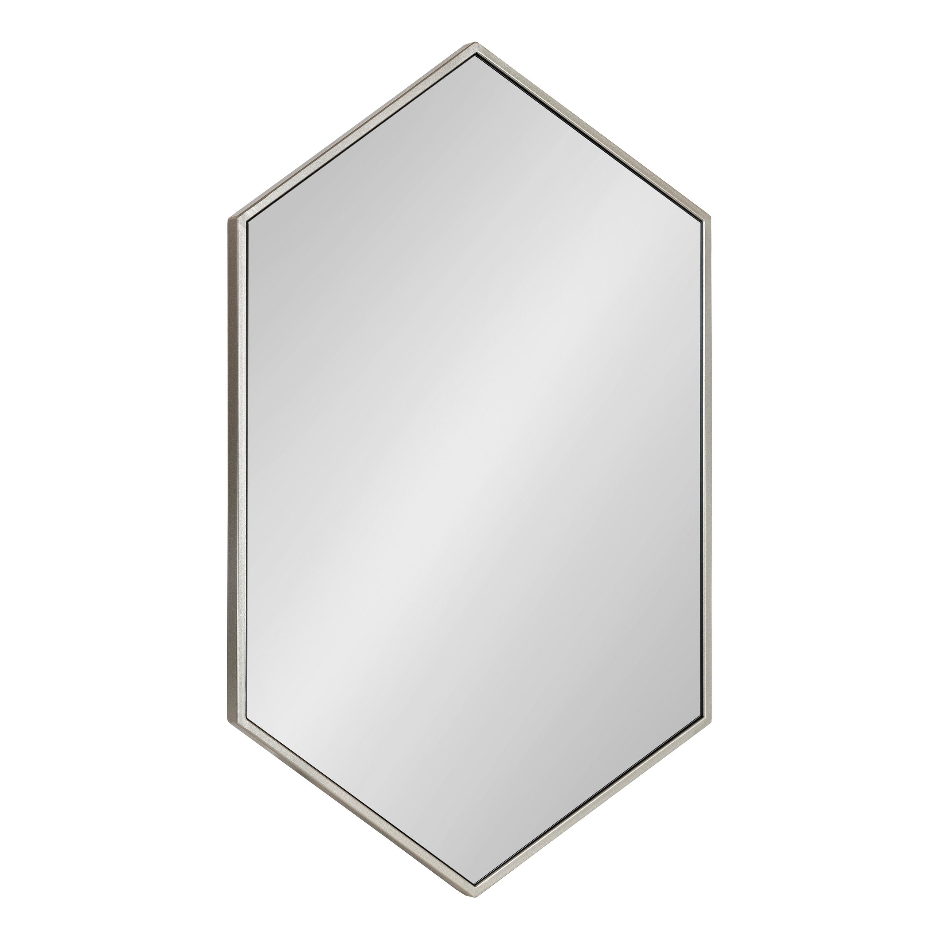 Breckler Metal Flat Wall Mirror