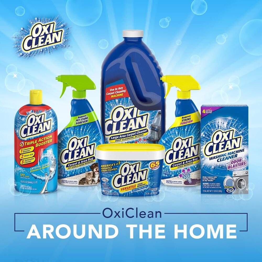 OxiClean Washing Machine Cleaner with Odor Blasters - 11.28oz/4ct