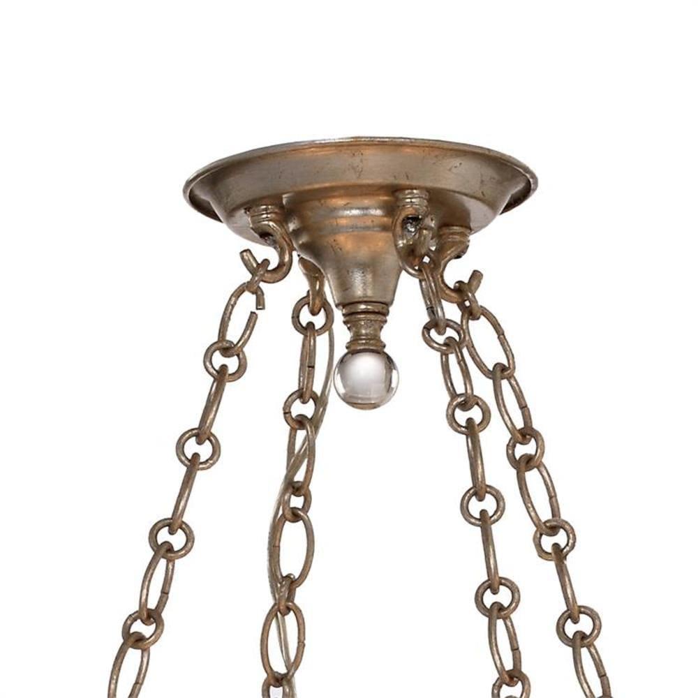 Crystorama Lighting - Five Light Chandelier - Chandelier - Sterling - Five Light