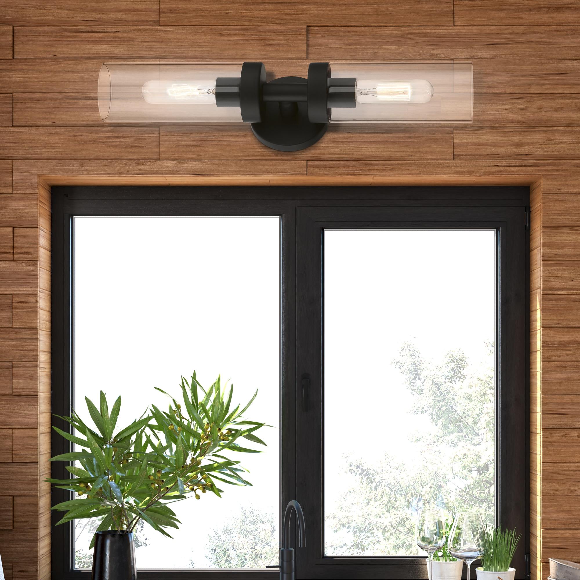 Livex Lighting Ludlow 2 - Light Vanity in  Black