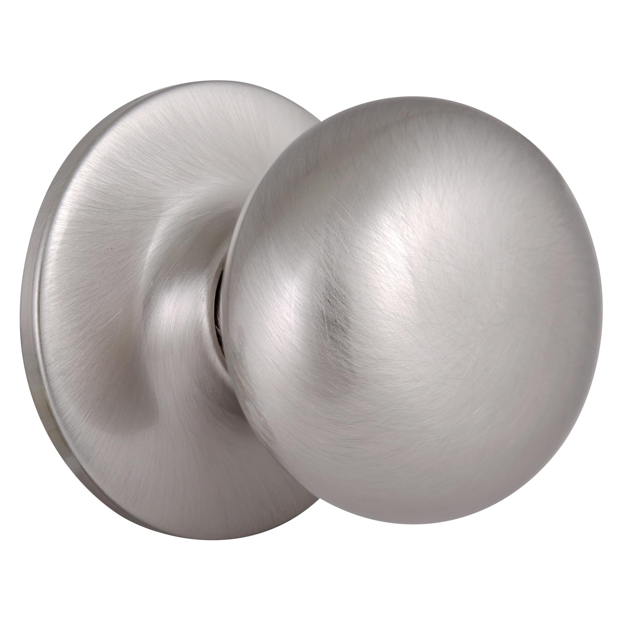 Design House 753301 Cambridge 2-Way Adjustable Passage Door Knob, Satin Nickel