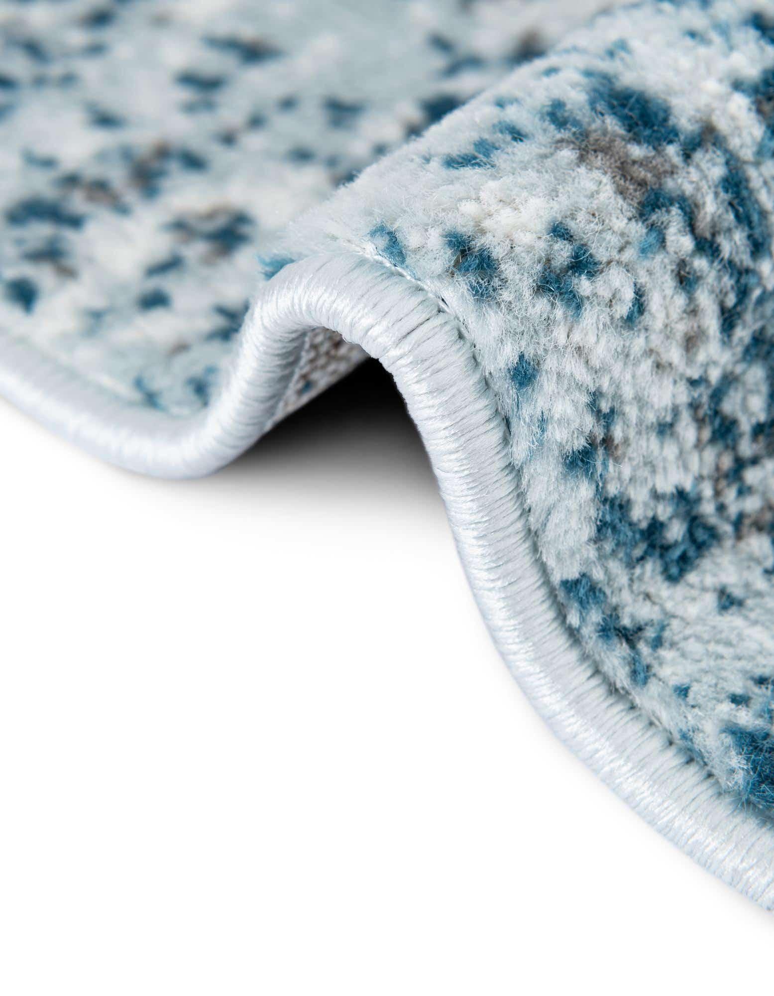 Unique Loom Finsbury Collection Area Rug - Elizabeth (2'  x 3' Rectangle Blue/Ivory)