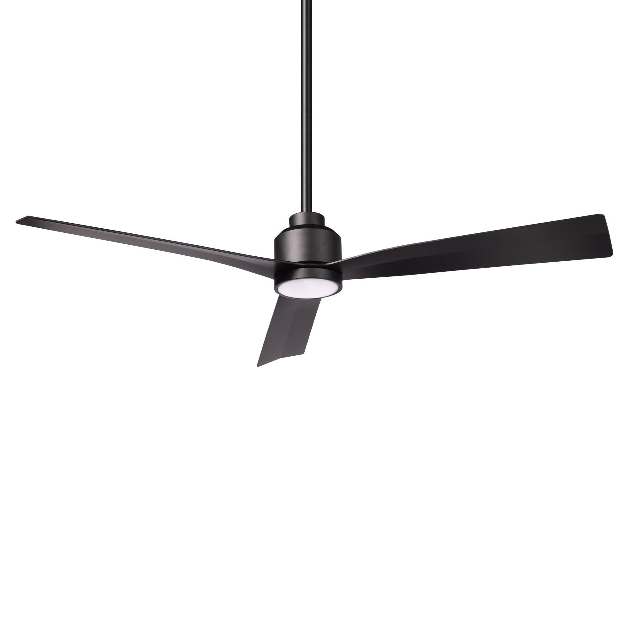 52" Smart Home Compatible 3 Blade Smart Ceiling Fan with Remote