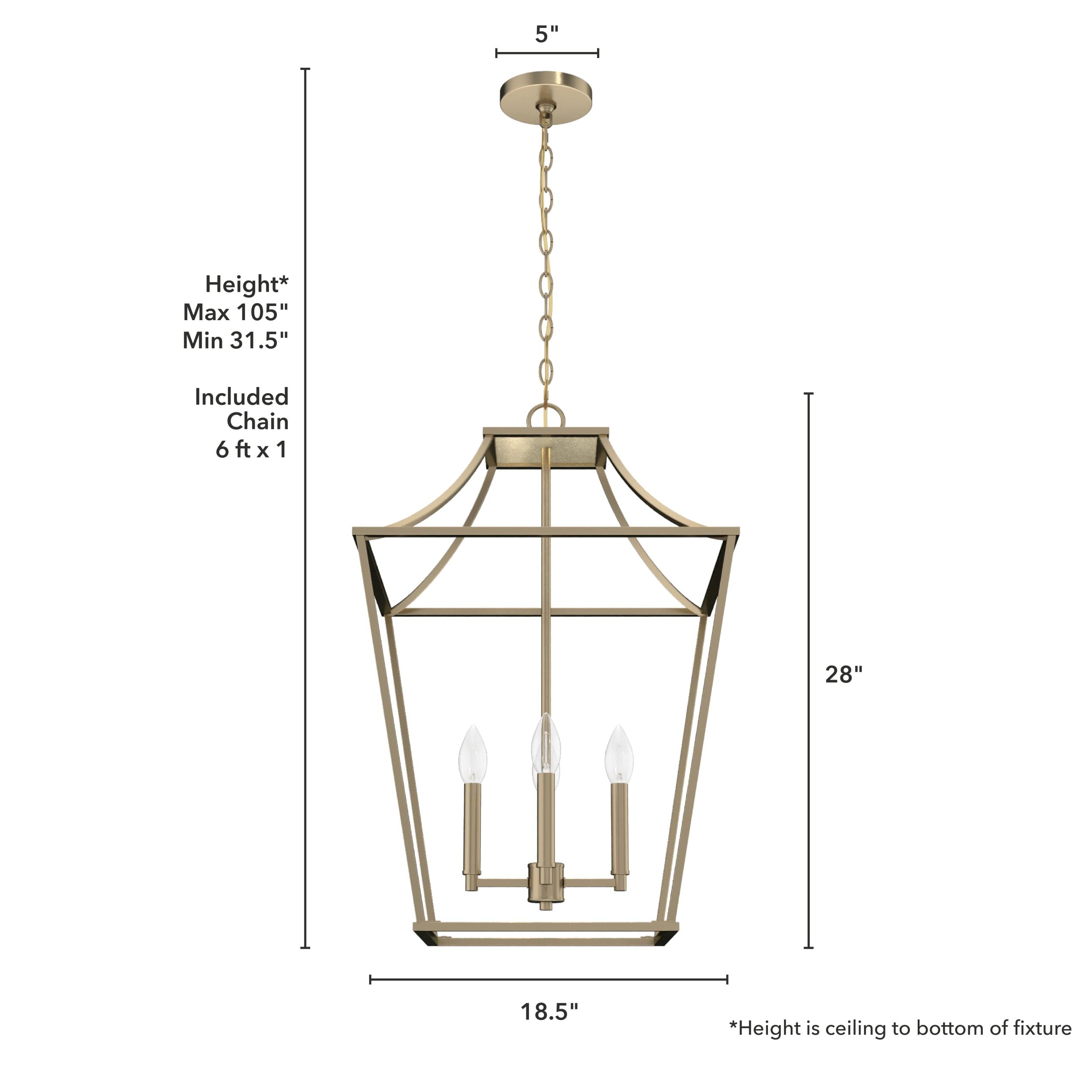 Laurel Ridge 4 Light Lantern Pendant