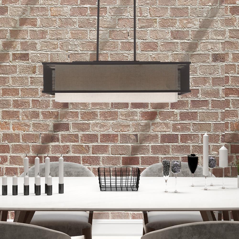 Livex Lighting Braddock 3 - Light Chandelier in  Bronze