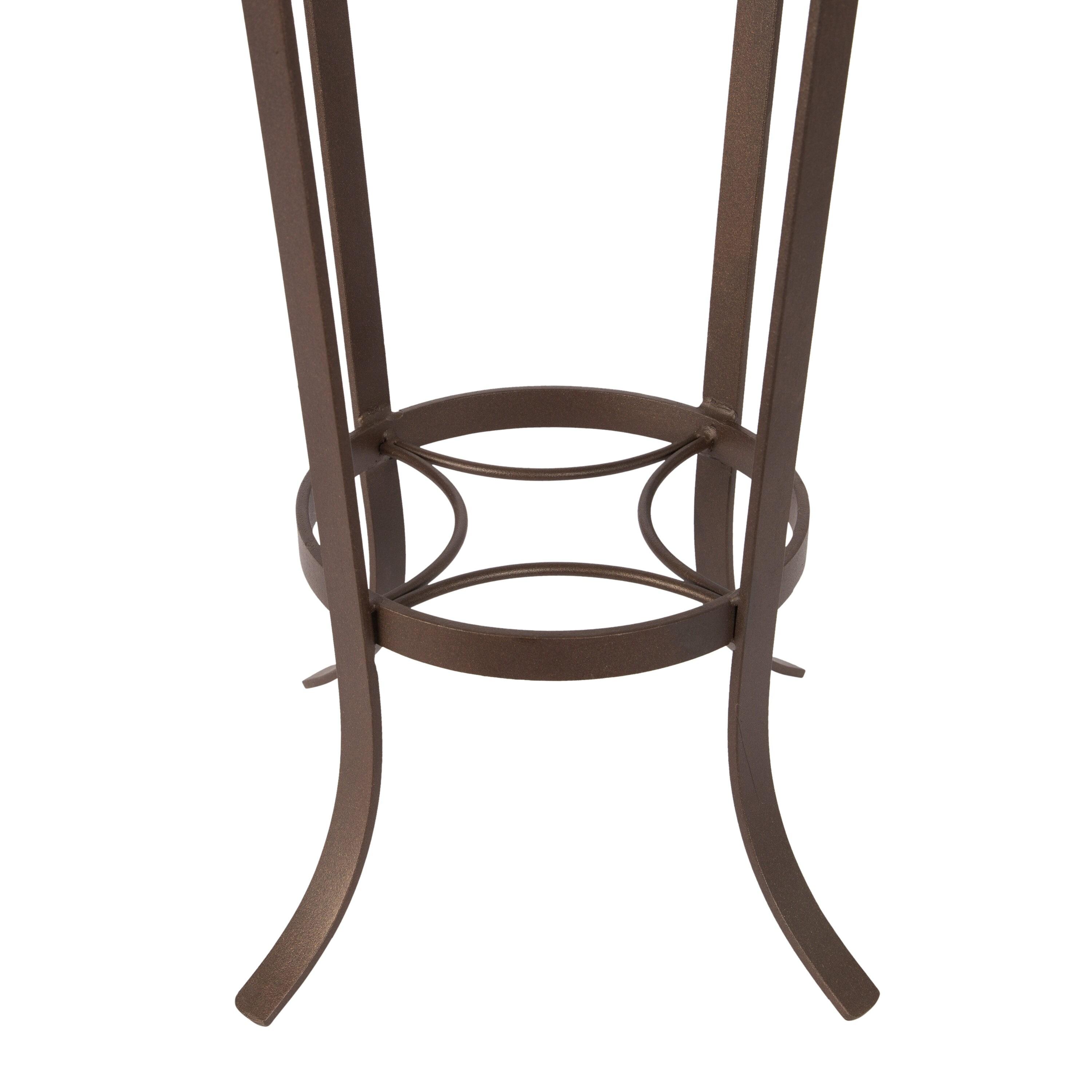 Achla Designs Tulip Plant Stand Without Insert, 28 Inch Tall, Roman Bronze Powder Coat Finish