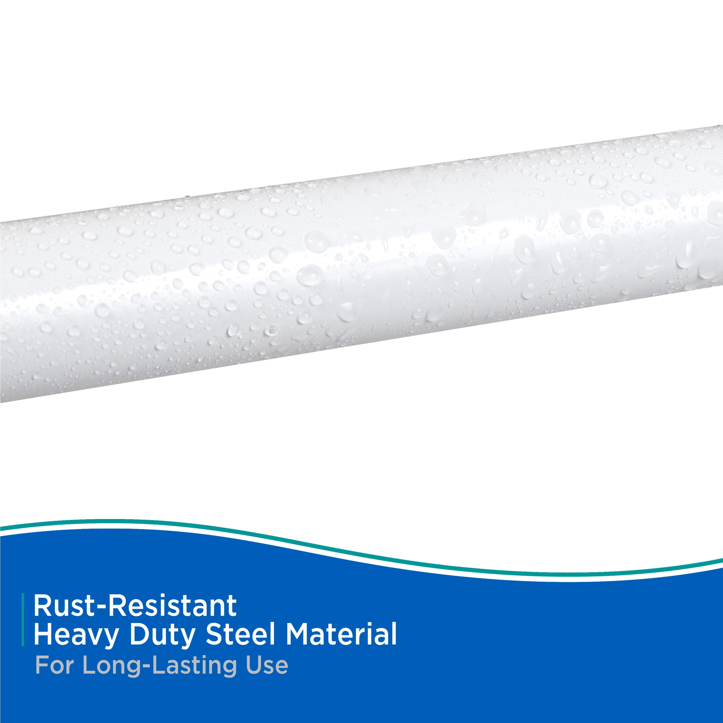 Kenney Twist & Fit 36" x 36" Fixed Corner Shower Curtain Rod