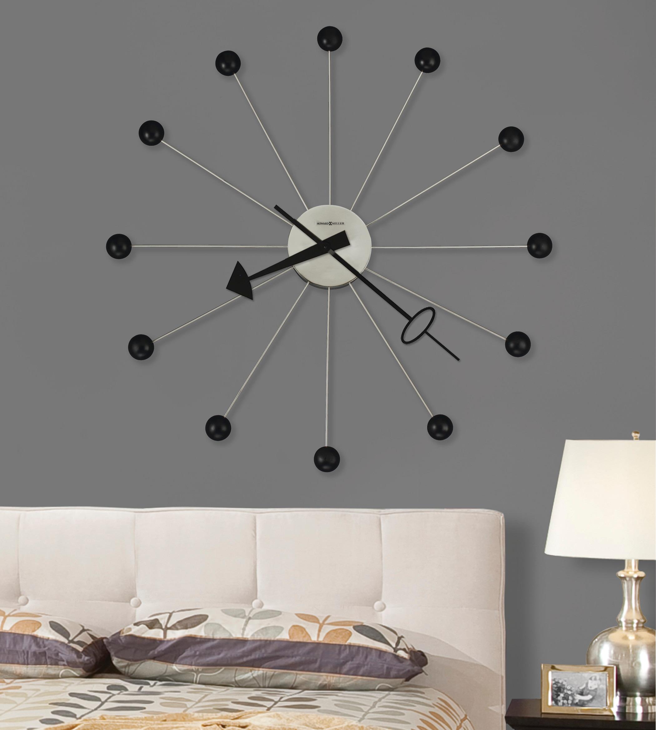 Howard Miller® Metal Wall Clock