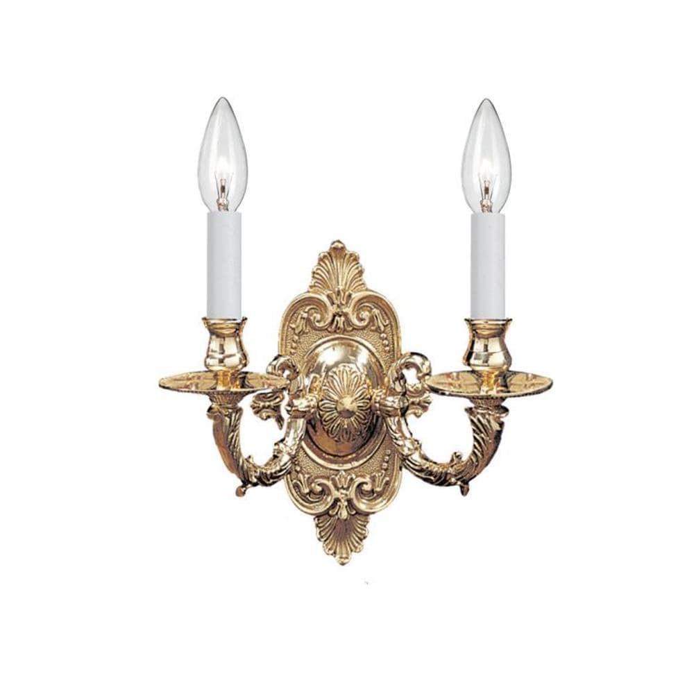 Crystorama Lighting - Wall Mount - Arlington - Two Light Wall Sconce In Classic