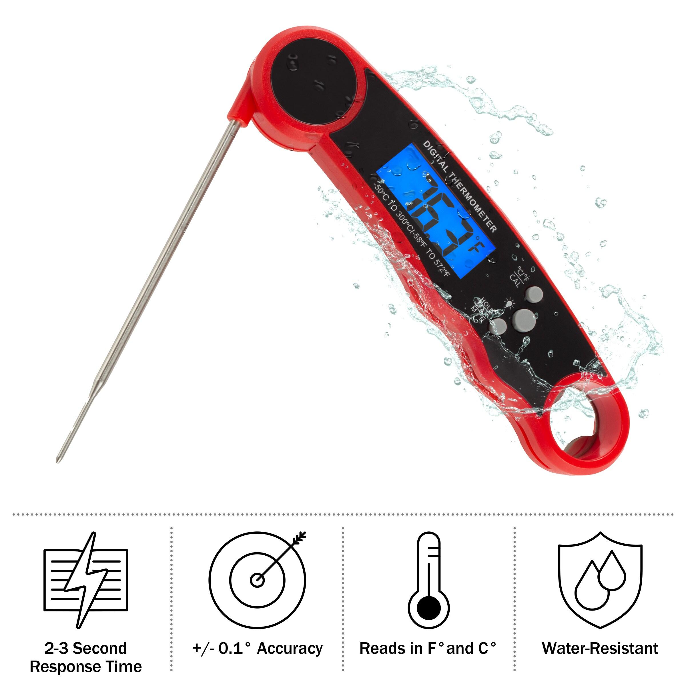 Classic Cuisine Classic Cuisine Water-Resistant Instant Read Digital Food Thermometer