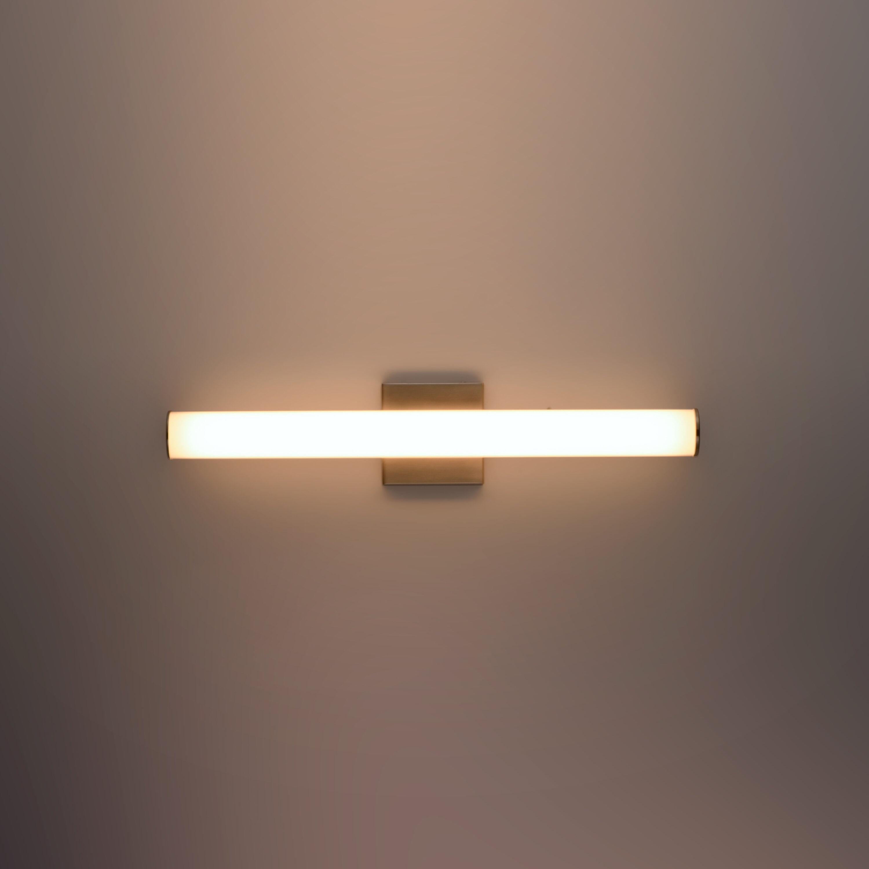 Maxim 52100SN 18 in. Rail Satin Nickel LED Bath Vanity Wall Light