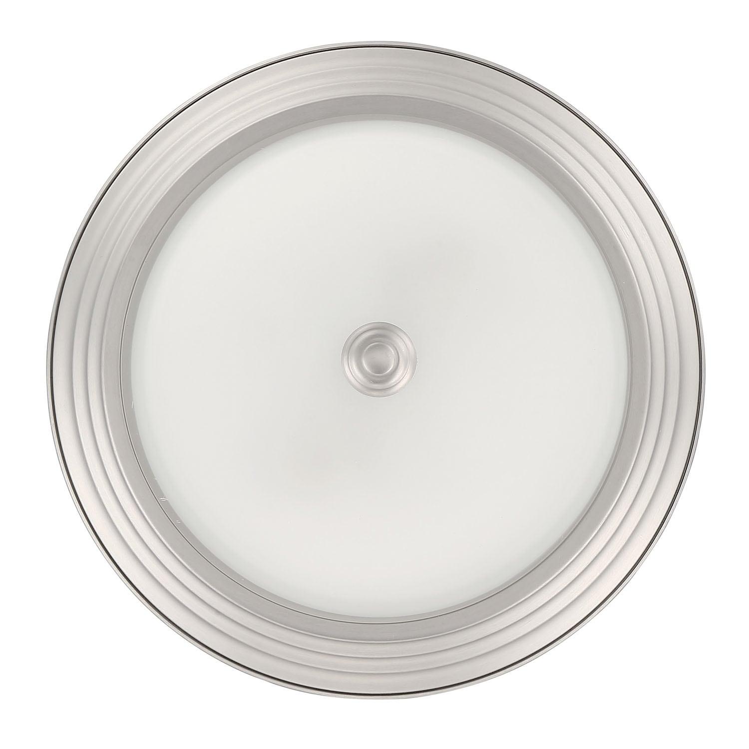Designers Fountain 1257M-PW-W Flush Mounts Pewter Decorative Pewter