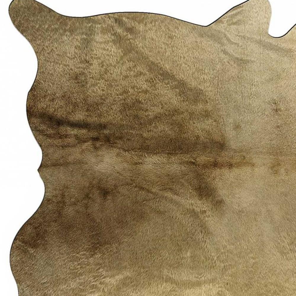 60" x 84" Taupe Cowhide - Area Rug