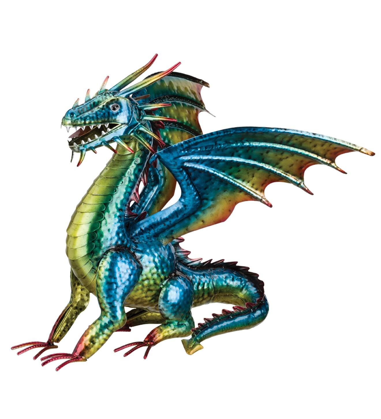 Regal Art & Gift Dragon Decor 18" - Green Mystic