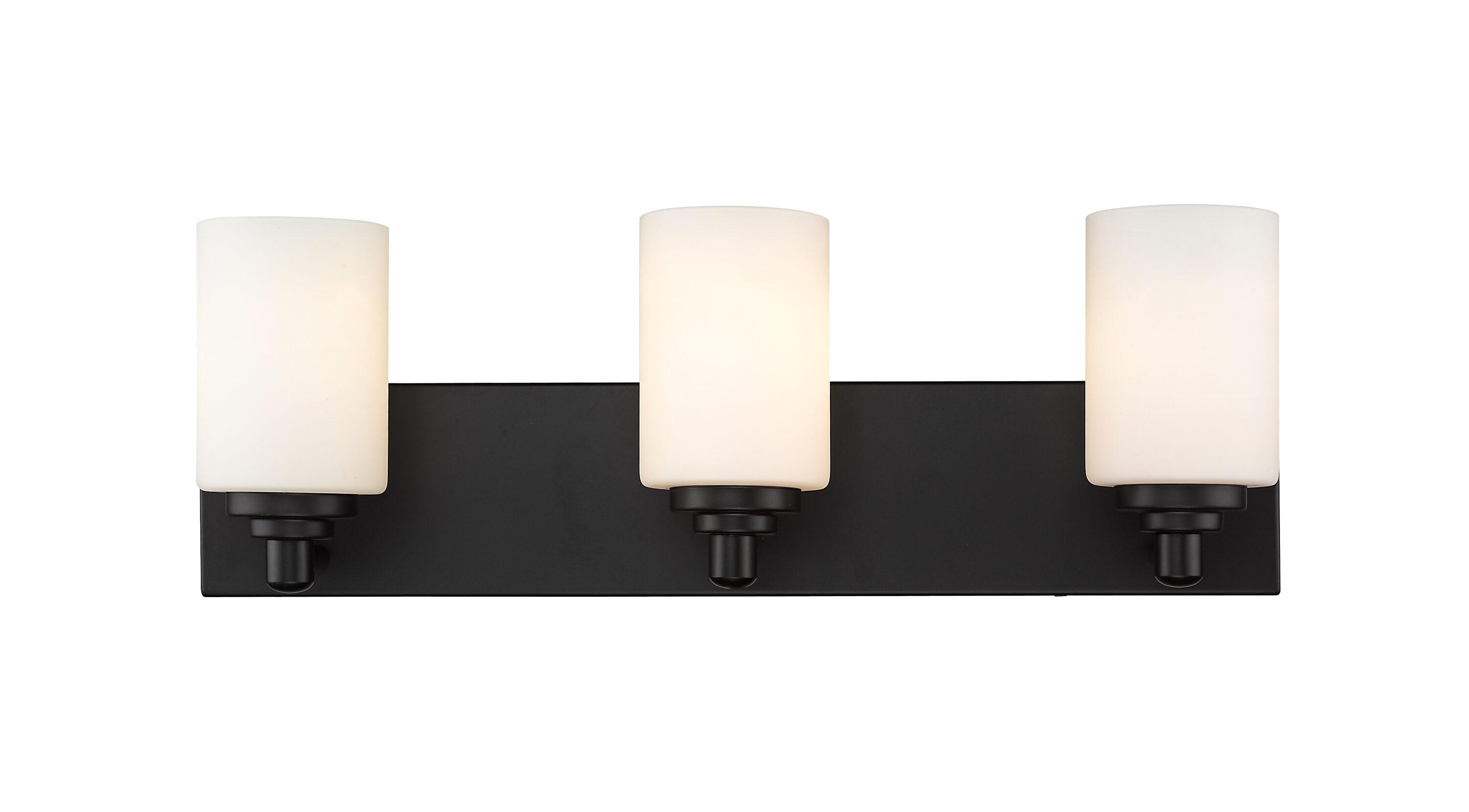 Z-Lite Soledad 3 - Light Vanity in Matte Black
