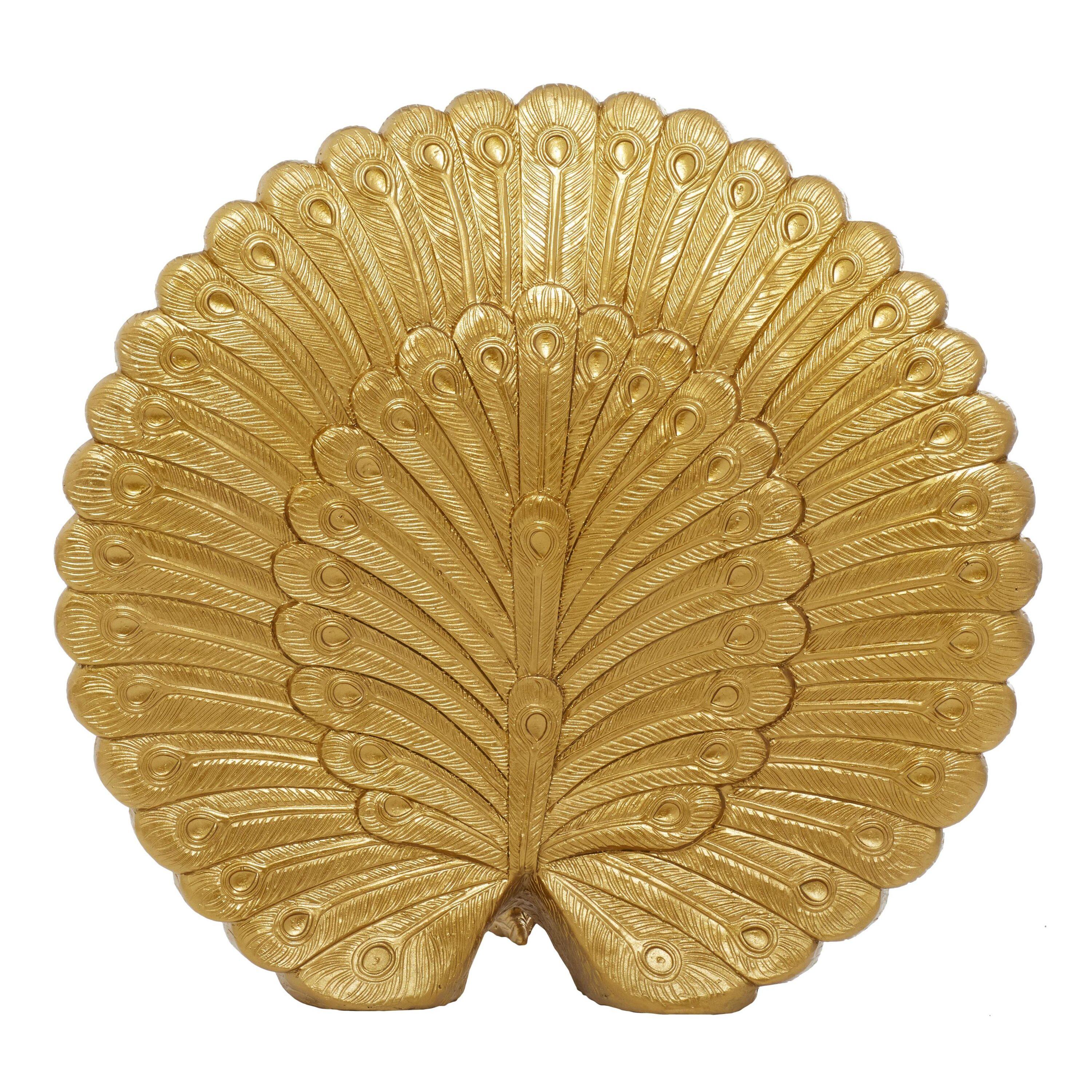 DecMode Gold Polystone Glam Sculpture
