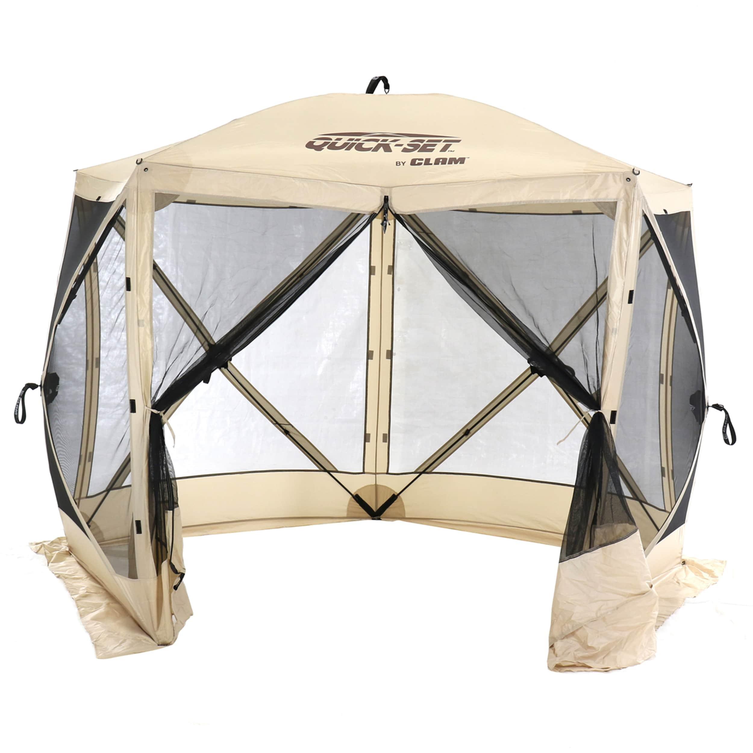 Clam CLAM Quick-Set Portable Outdoor Camping Canopy Shelter