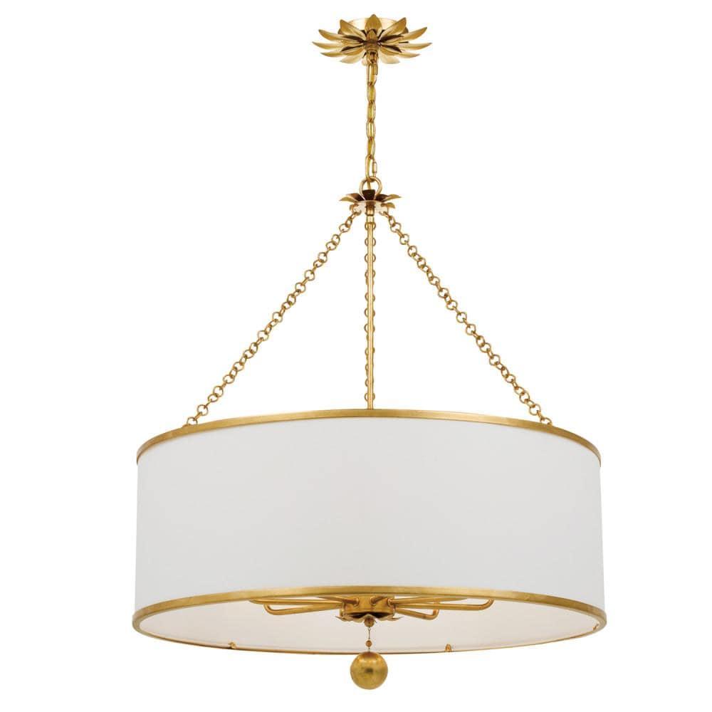 Crystorama Lighting - Eight Light Chandelier - Broche - Eight Light Chandelier