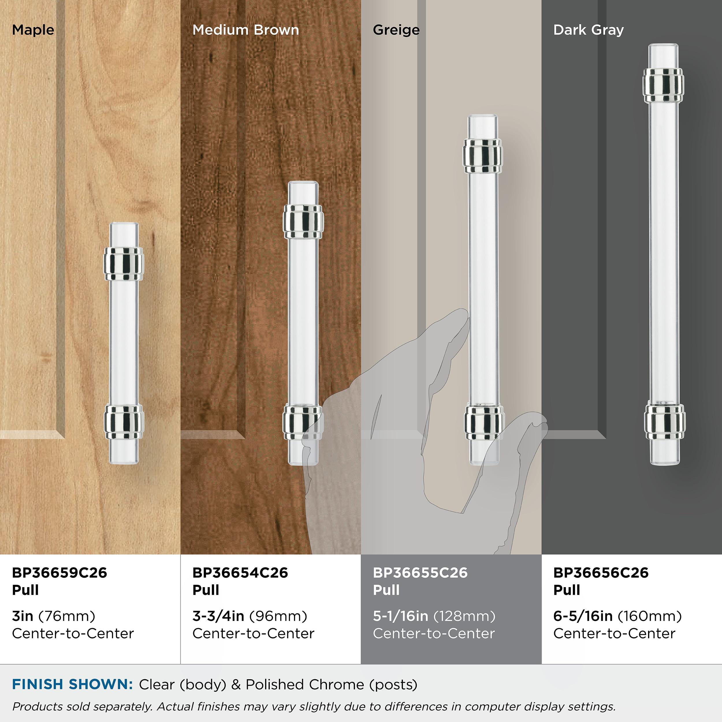 Glacio 5 1/16" Center to Center Bar Pull