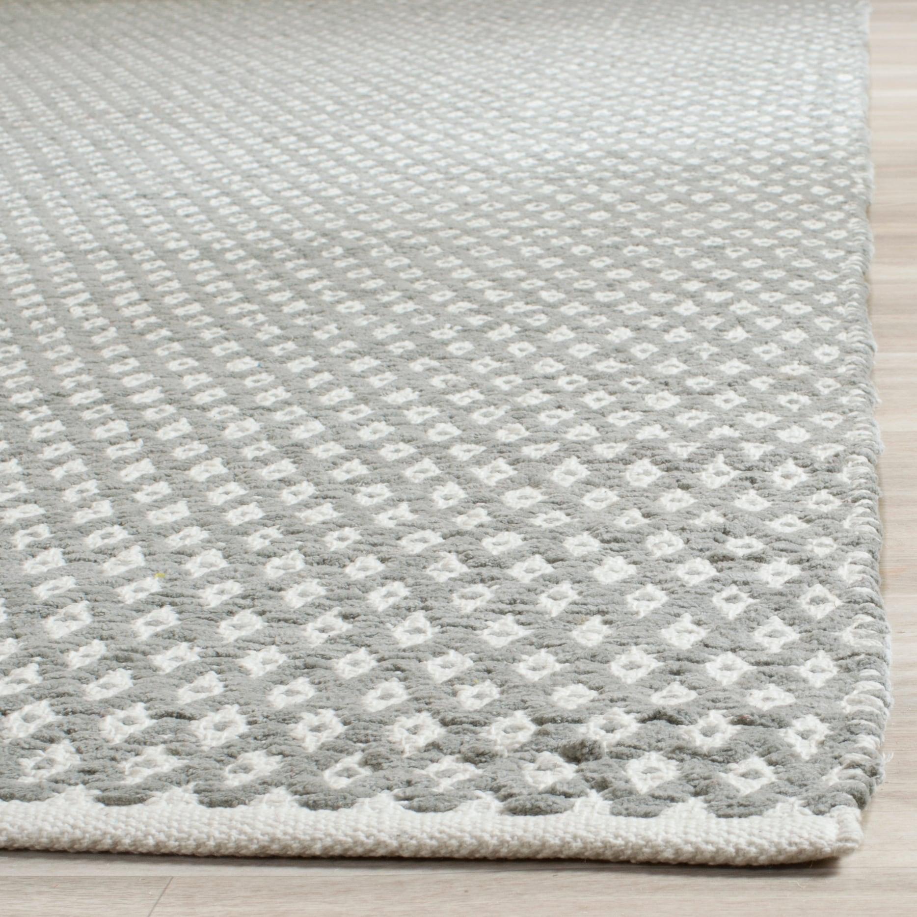 Boston BOS685 Power Loomed Area Rug - Grey - 8'x10' - Safavieh.