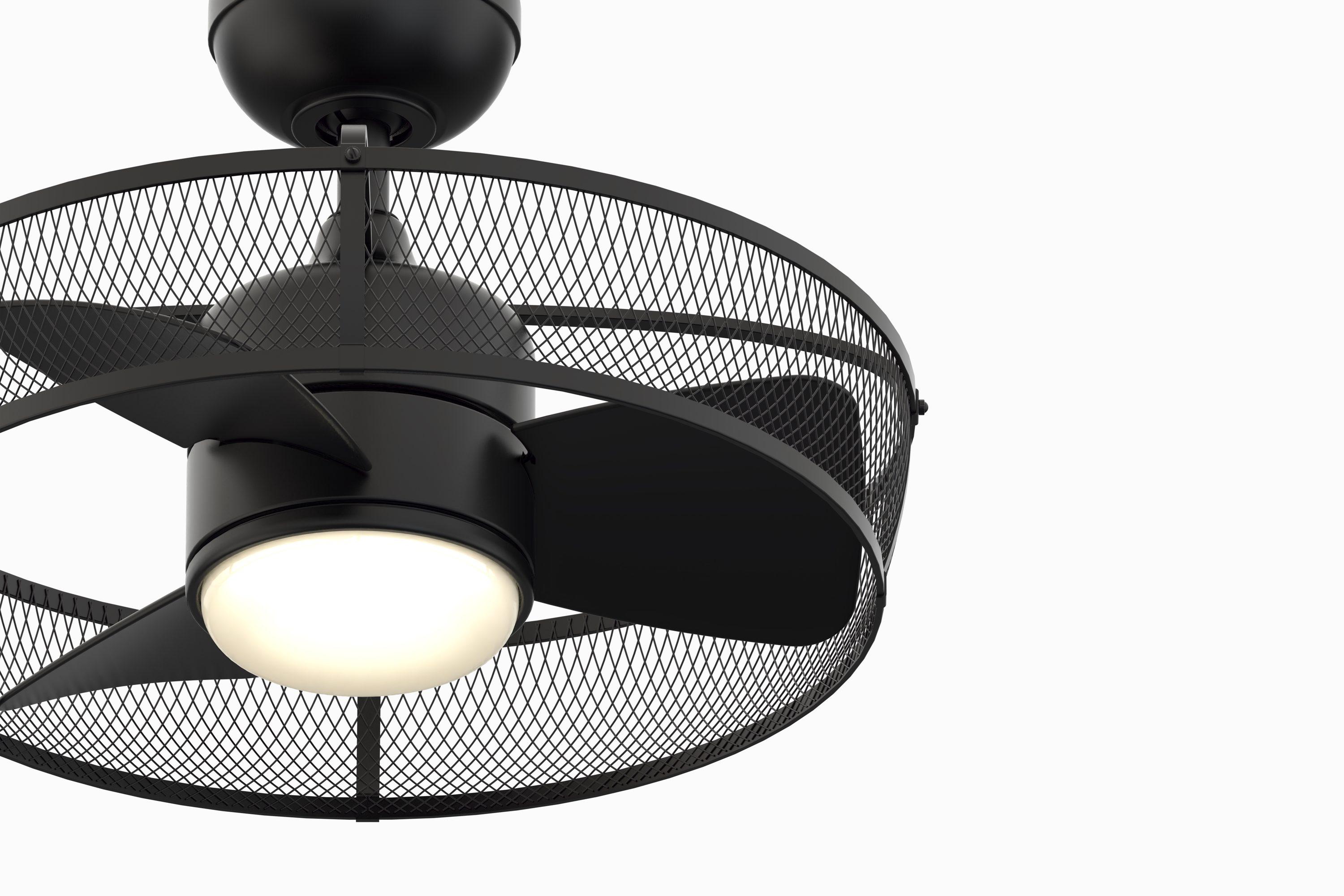 Fanimation Henry 20 Black Indoor/Outdoor Ceiling Fan