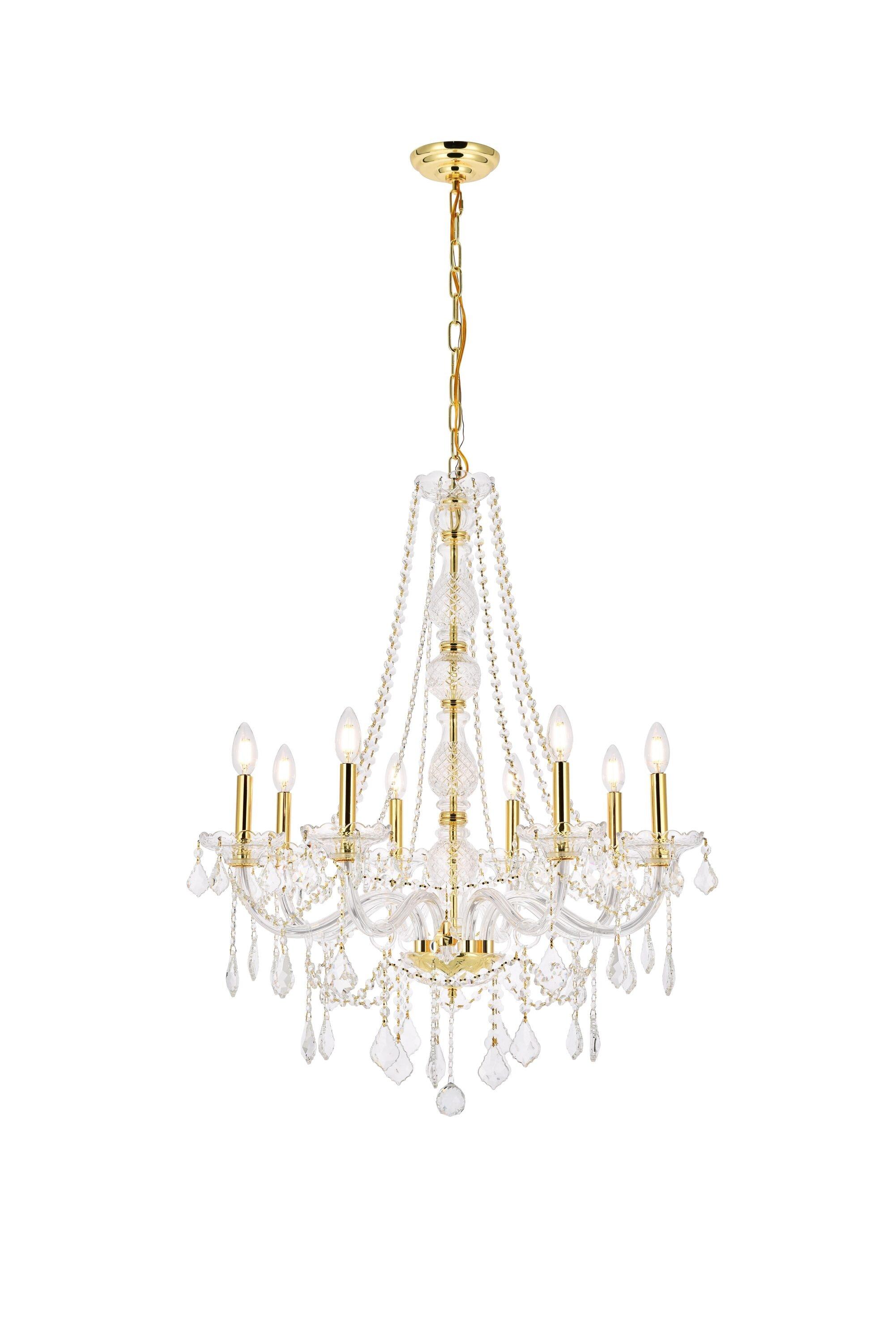 Eustacio 8 - Light Dimmable Classic / Traditional Chandelier