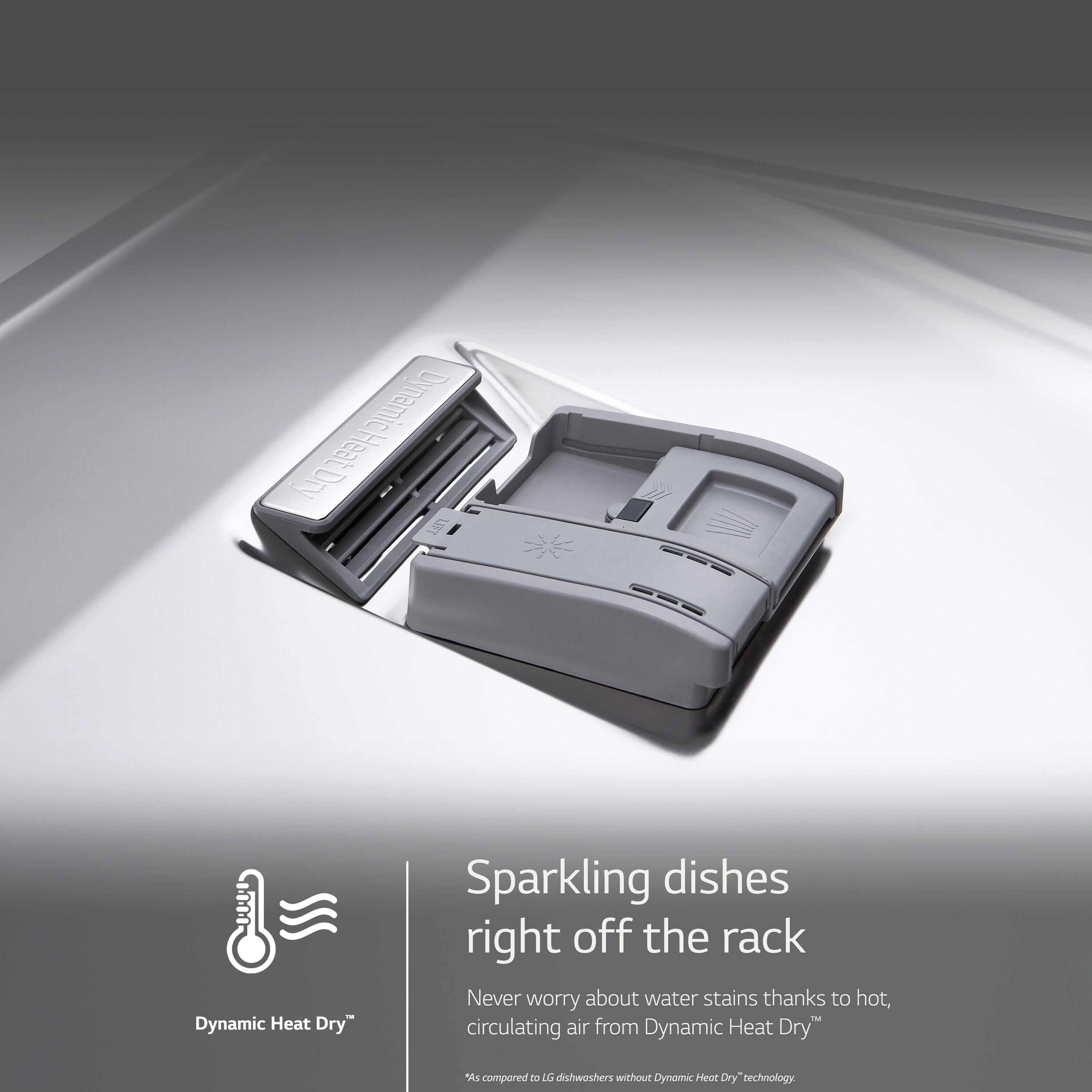 LG LG Smart Top Control Dishwasher with 1-Hour Wash & Dry, QuadWash® Pro, TrueSteam®, and Dynamic Heat Dry™ LDTH7972D