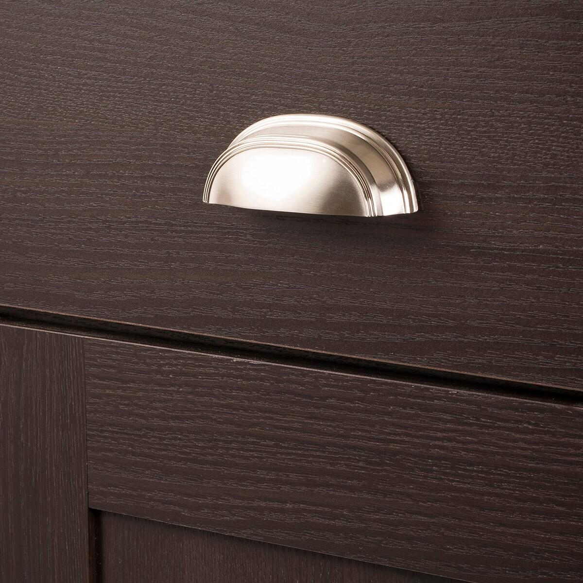 American Diner Kitchen Cabinet Handles, Solid Core Drawer Pulls for Cabinet Doors,3" & 3-3/4"(96mm)