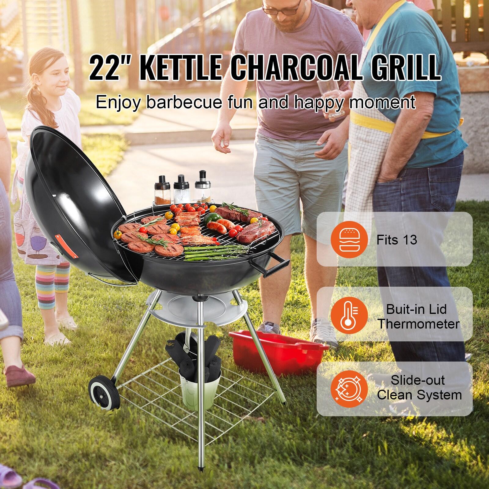 VEVOR 32'' W Kettle Charcoal Grill