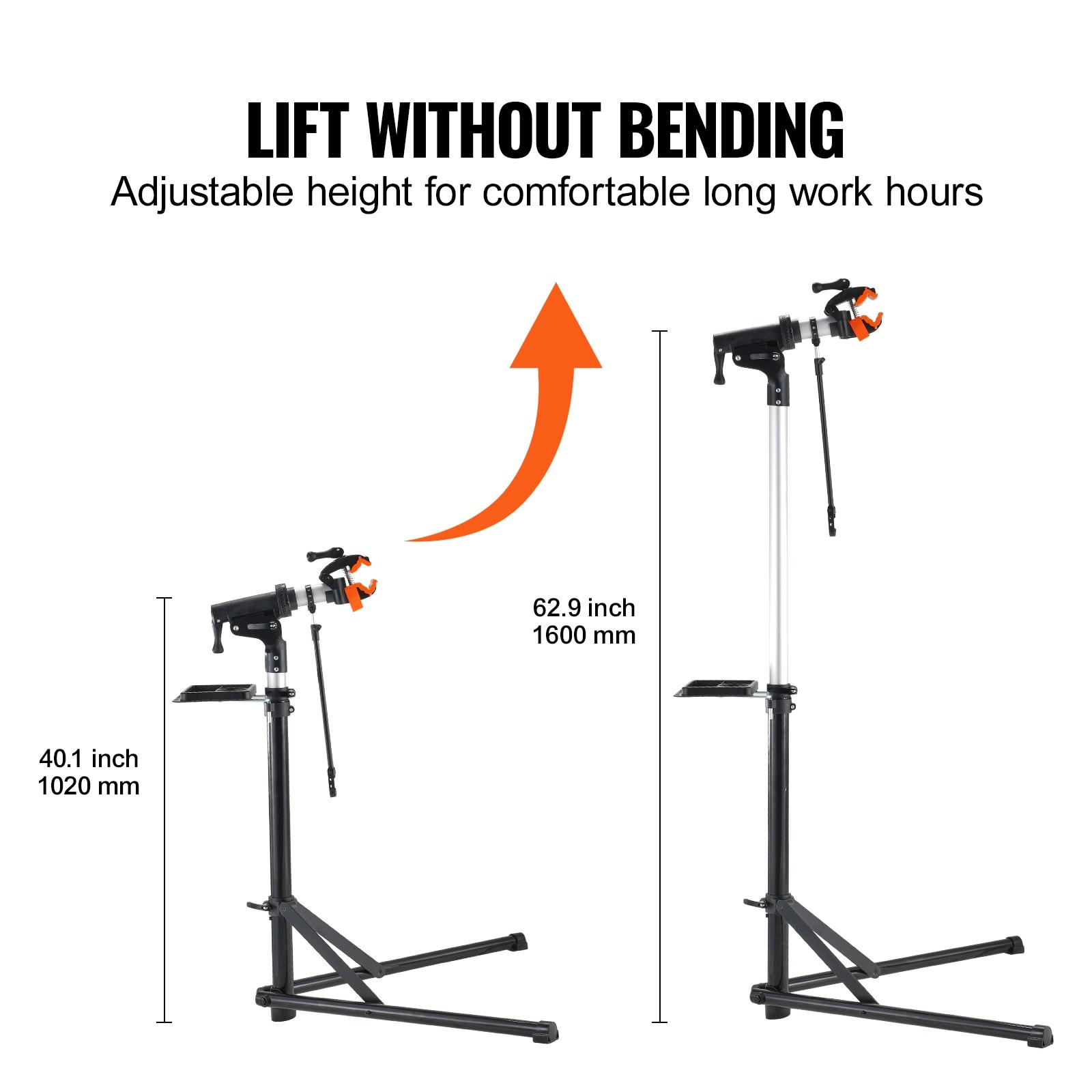 Bike Repair Stand, 66 lbs Heavy-duty Aluminum Bicycle