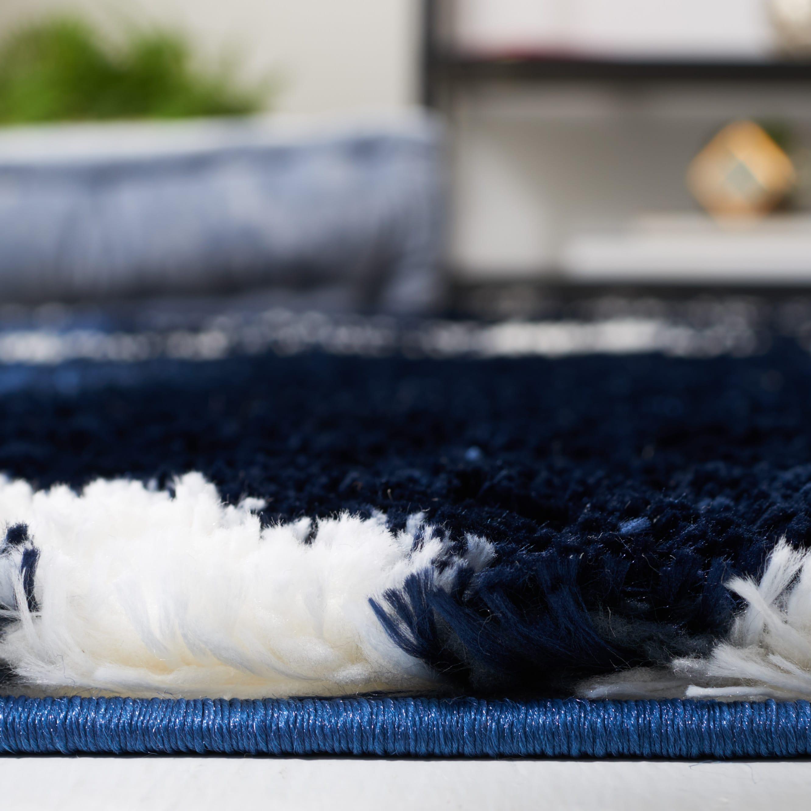 Tahoe Shag Performance Geometric Rug