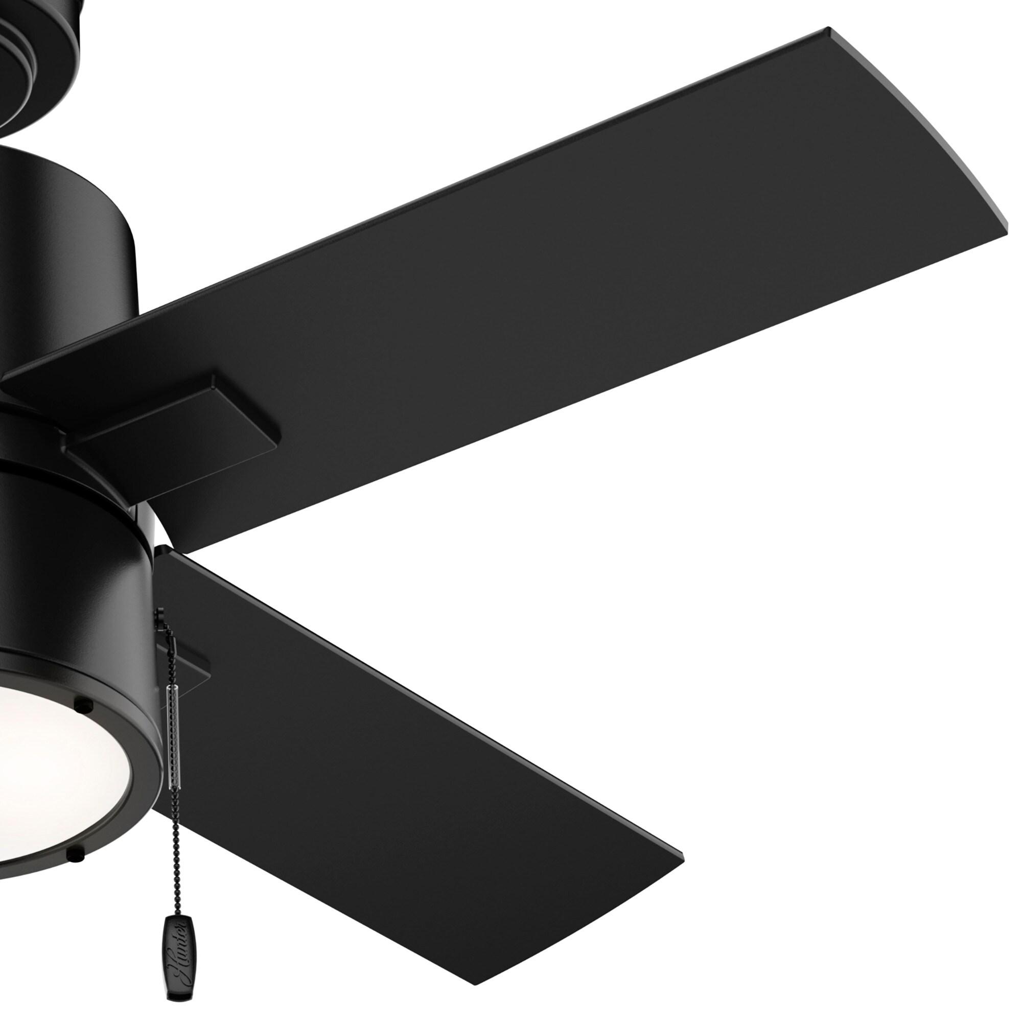 Hunter Fan 42" Beck 4 - Blade Standard Ceiling Fan with Pull Chain and Light Kit Included