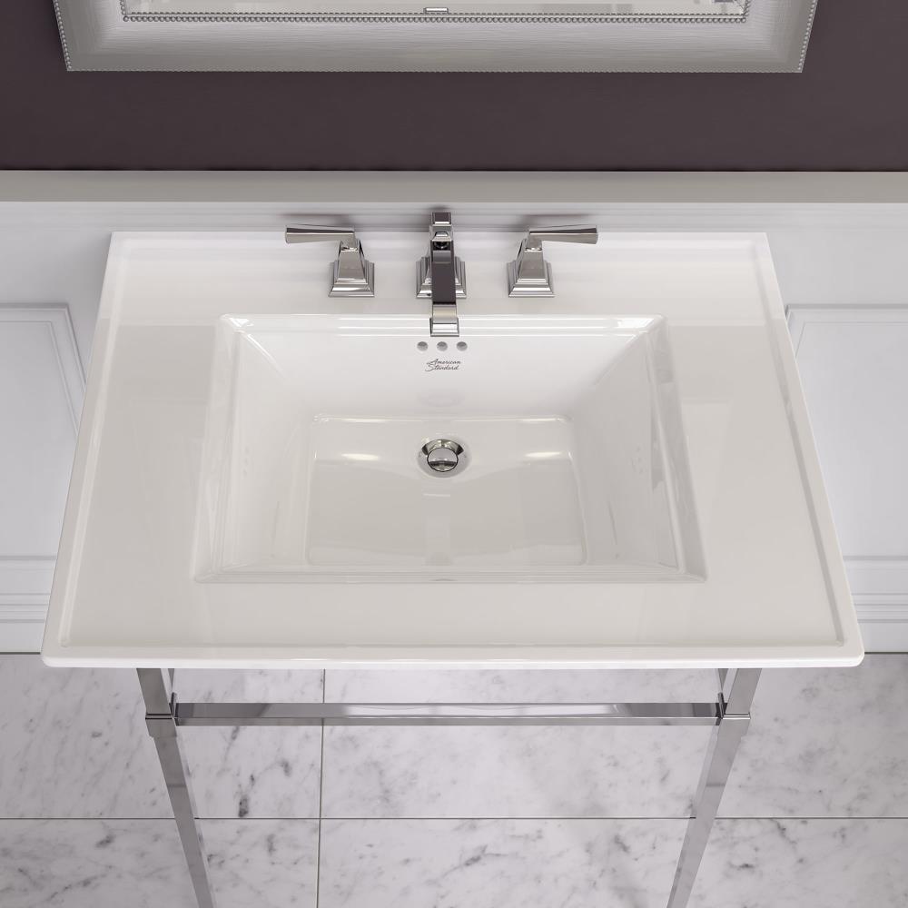 American Standard Town Square S 22.5'' Ceramic Rectangular Bathroom Sink with Overflow