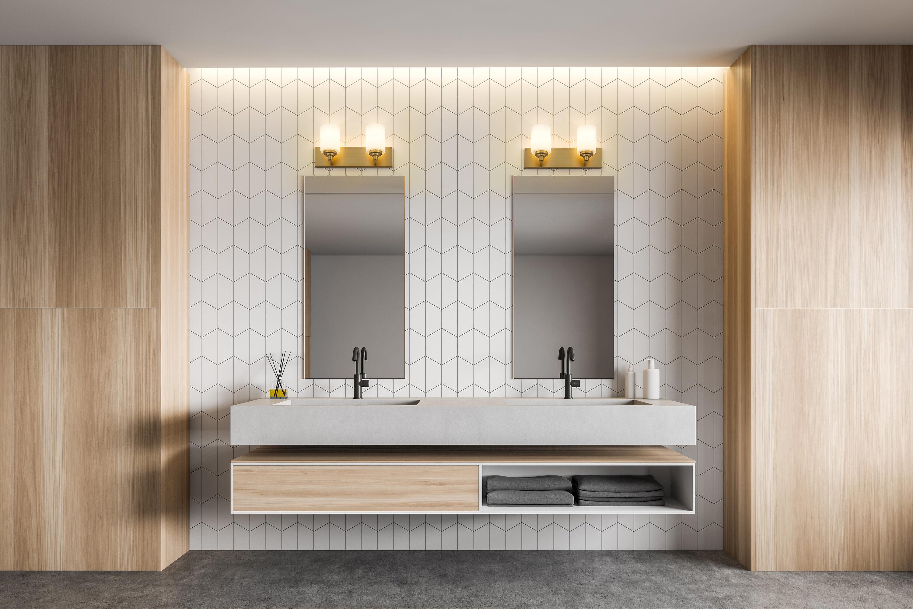 Z-Lite Soledad 2 - Light Vanity in  Brushed Gold