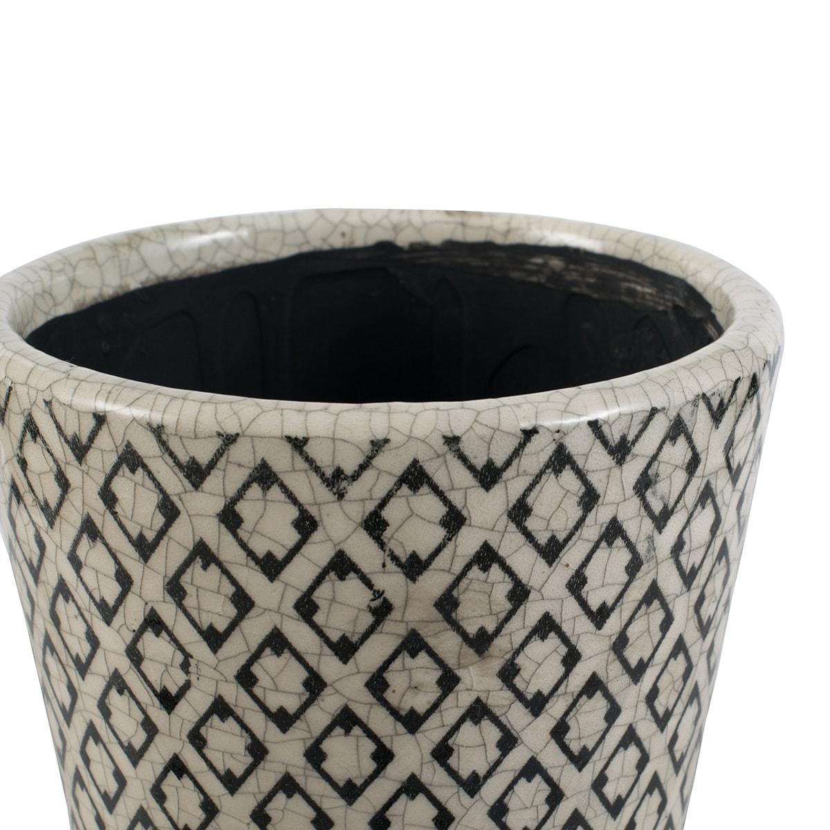 A and B Home A&B Home Blue 5-inch Naturespire Cracked Patina Planters (Set of 3)