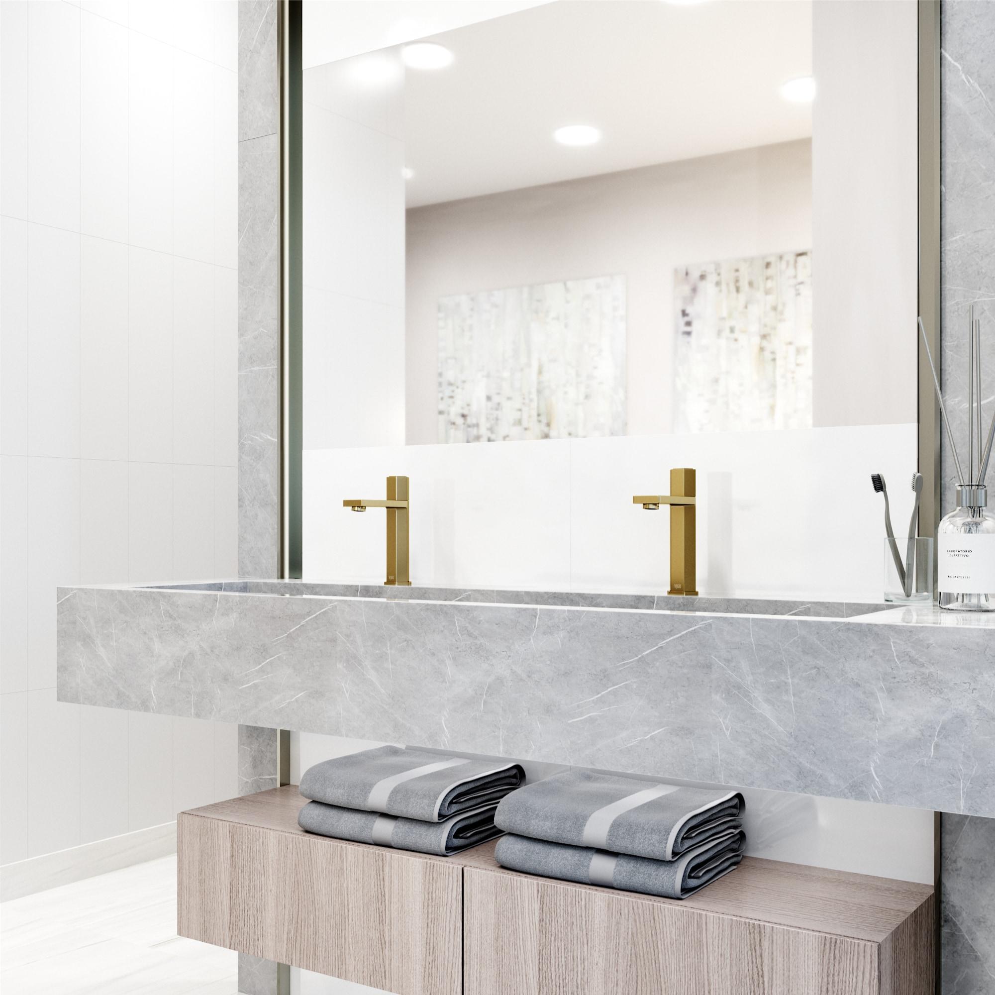 Nova 8" H Single Handle Single Hole Bathroom Faucet