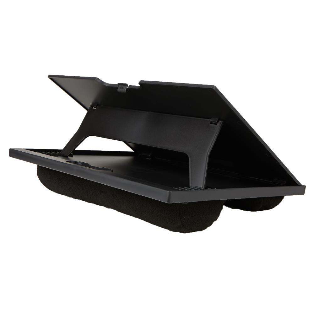 Mind Reader Mind Reader Lap Desk Laptop Stand, Bed Tray, Collapsible, Cushion, Portable, Dorm, Plastic, 14.75"L x 11"W x 7.3"H