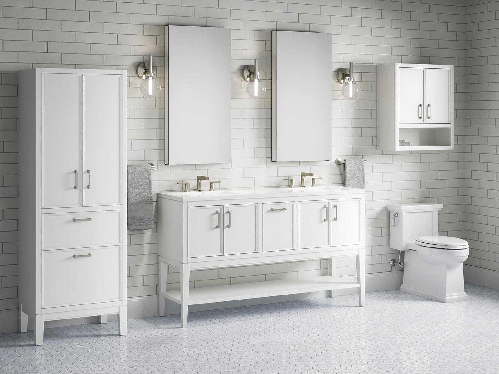 Winnow 60-In Bathroom Vanity Set