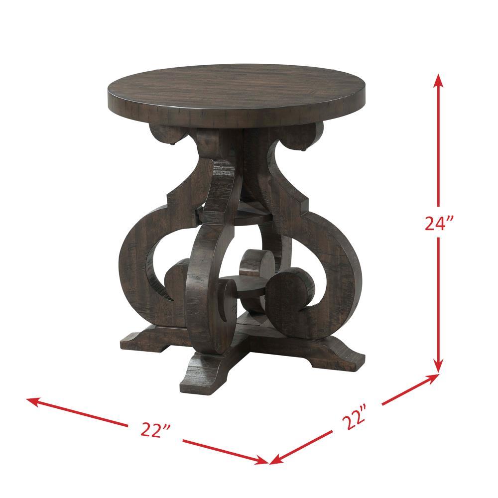 Picket House Stanford End Table in Brown