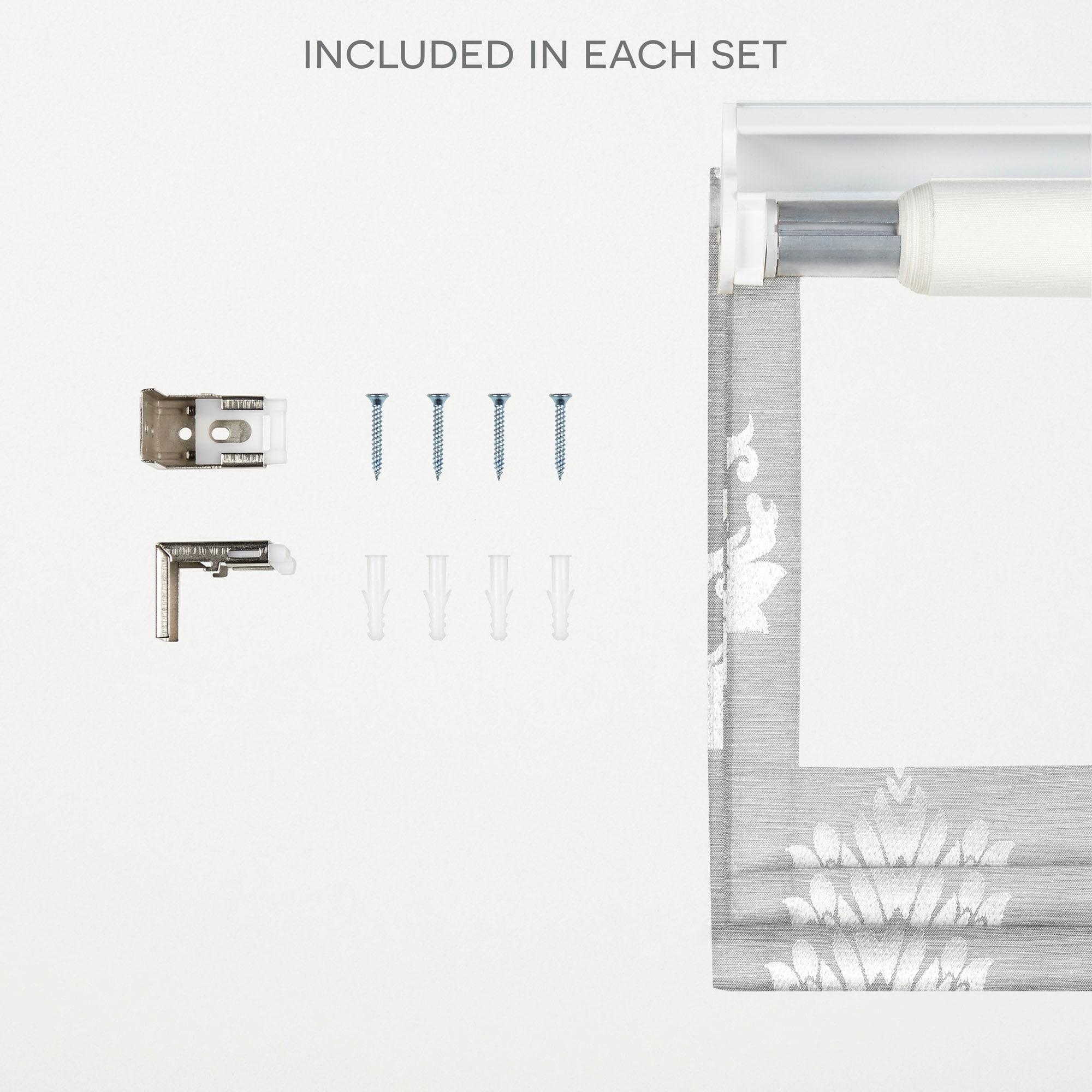 Amalgamated Textiles Exclusive Home Marseilles Damask 100% Blackout Roman Shade