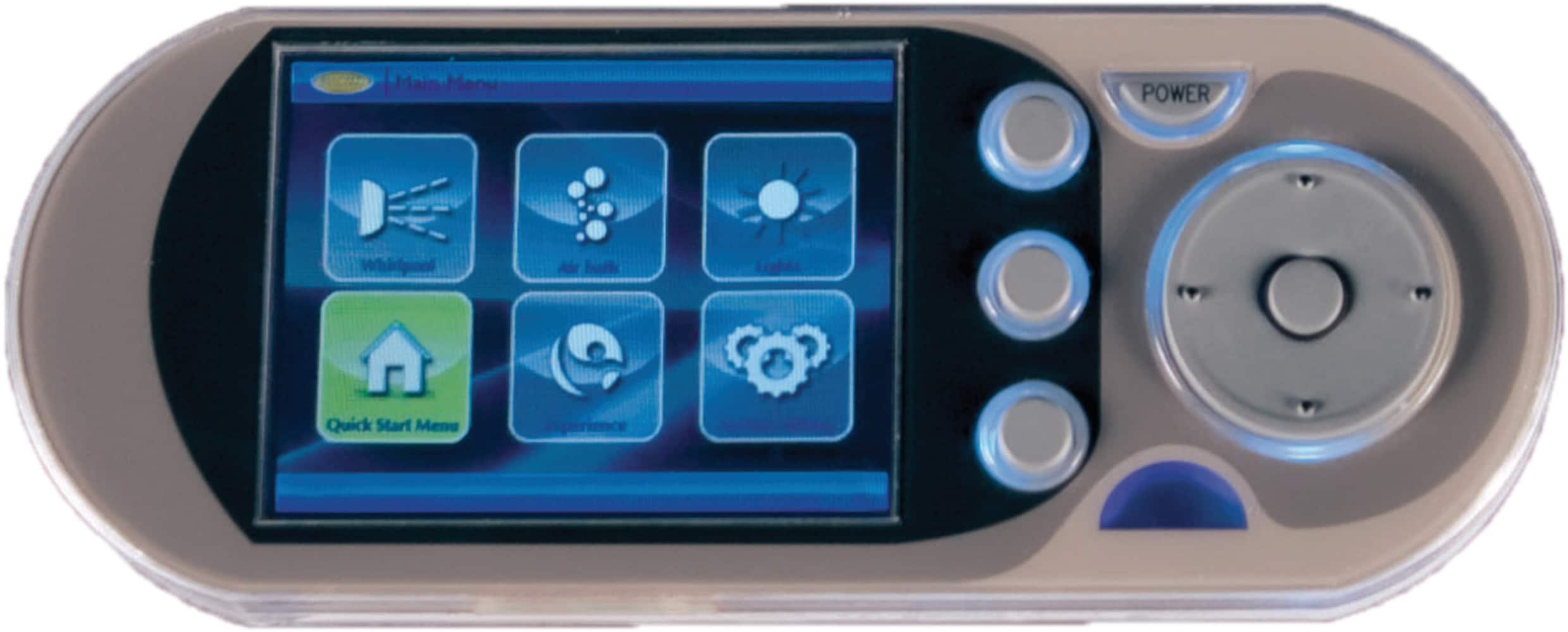 Fuzion® 71.75" x 59.75" Whirlpool Bathtub with Light and Heater