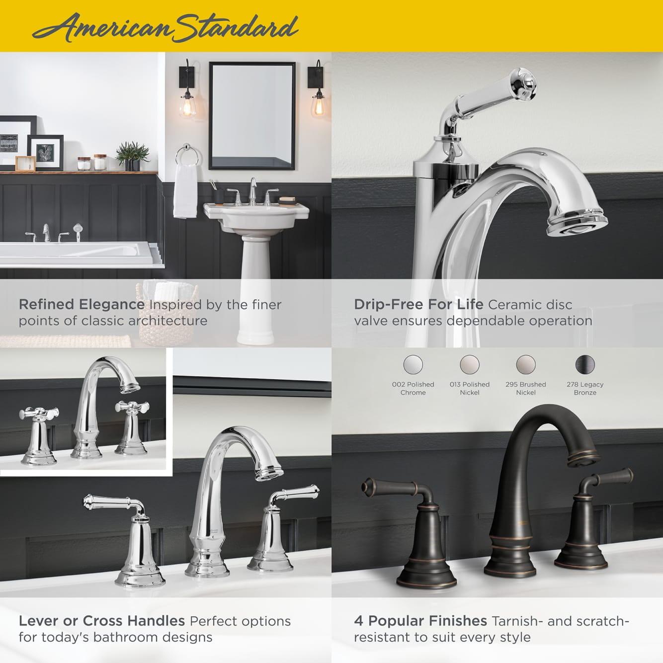 Delancey Widespread 2-handle Bathroom Faucet