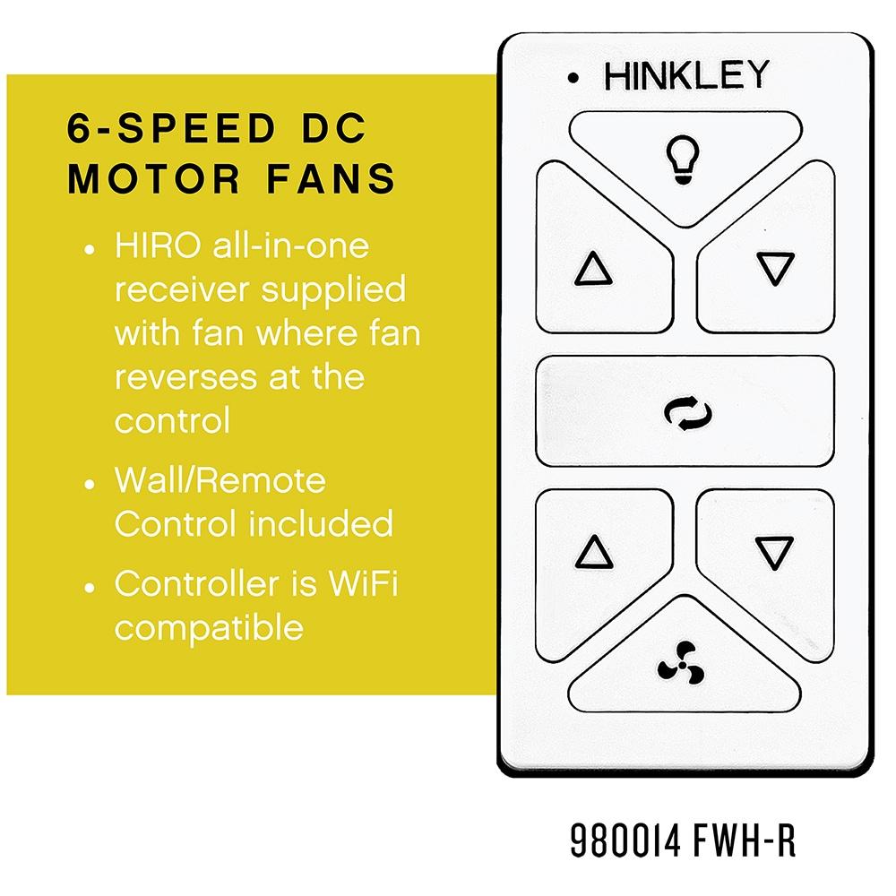 Hinkley Turbine LED Ceiling Fan